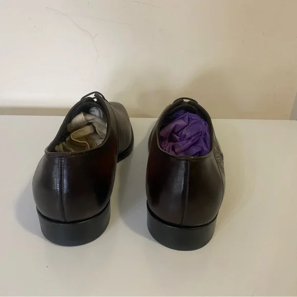 BERLUTI scrito Alexandro men brown shoes Sz 9.5 - Picture 6 of 14